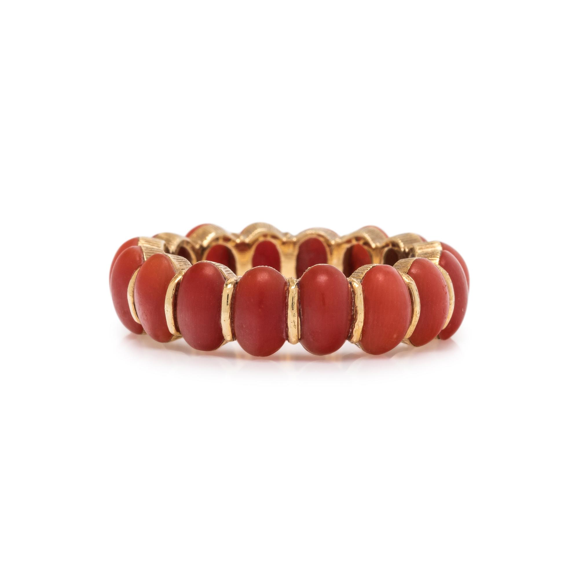 CORAL ETERNITY BAND