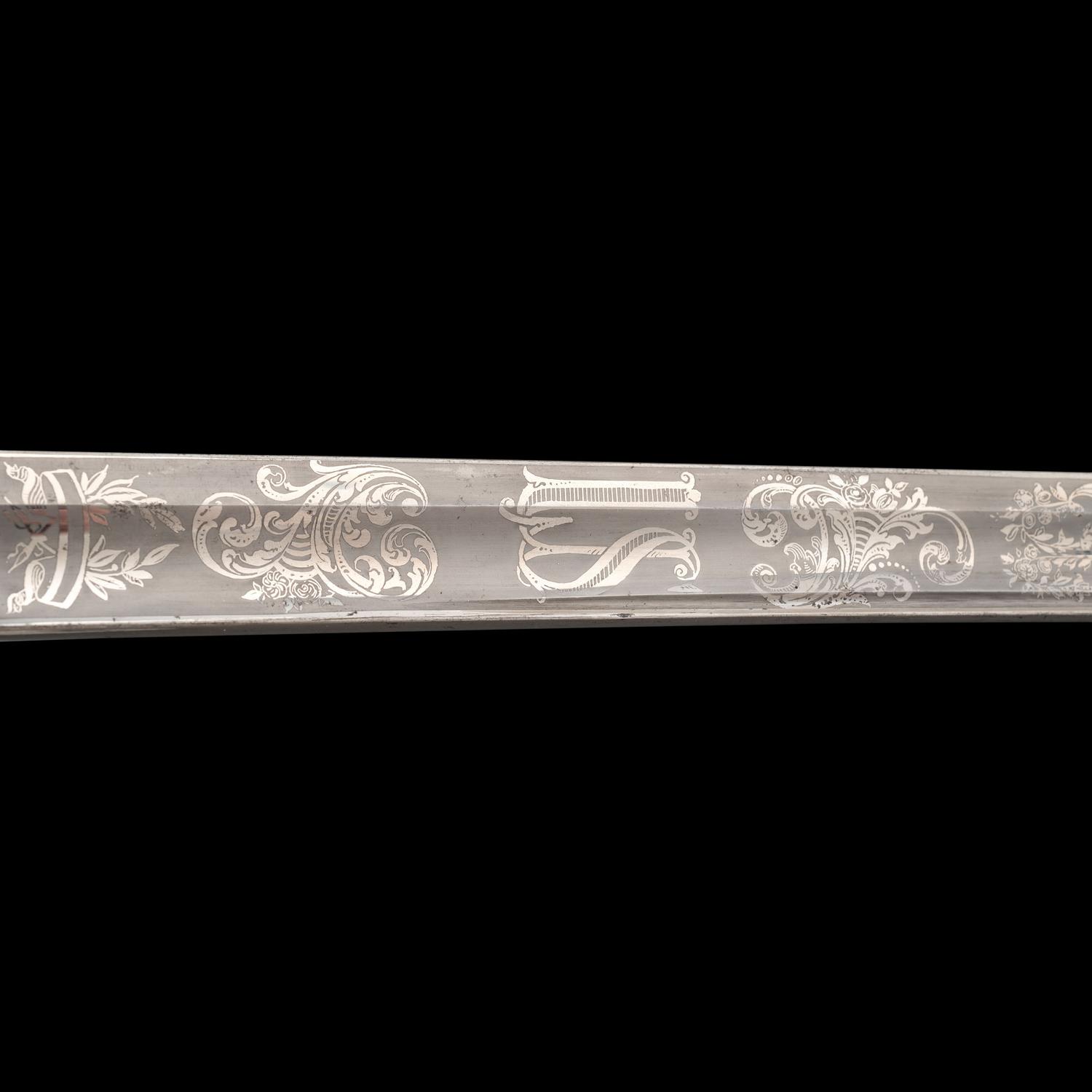 Outstanding Published Clauberg US Model 1850 Officer's Sword of Lt. Thomas McClure, 7th NY Heavy Artillery - KIA at Cold Harbor