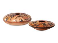 Polychrome Pottery Jars