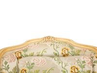 A Pair of Louis XV Style Painted Duchesses Brisees