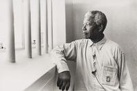 Jürgen Schadeberg (1931-2020) Nelson Mandela in his cell on Robben Island (revisit), 1994