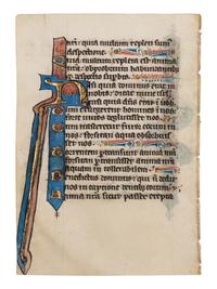 A collection of leaves from Psalter manuscripts, illuminated in Flanders in the first half of the thirteenth century, joined with a group of seventeenth- or eighteenth-century Psalter leaves drawn according to similar models