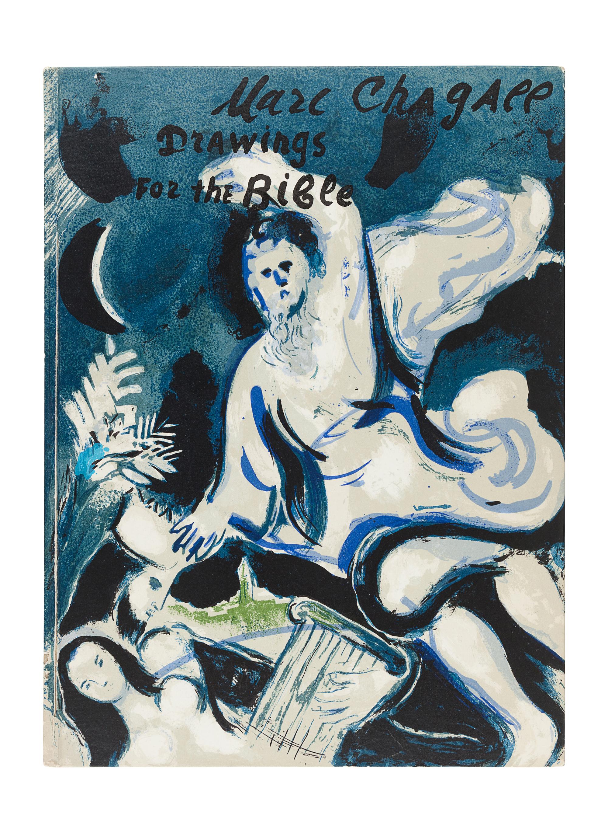 CHAGALL, Marc (1887-1985). -- BACHELARD, Gaston (1884-1962). Drawings for the Bible. New York: Harcourt, Brace and Company, 1960.