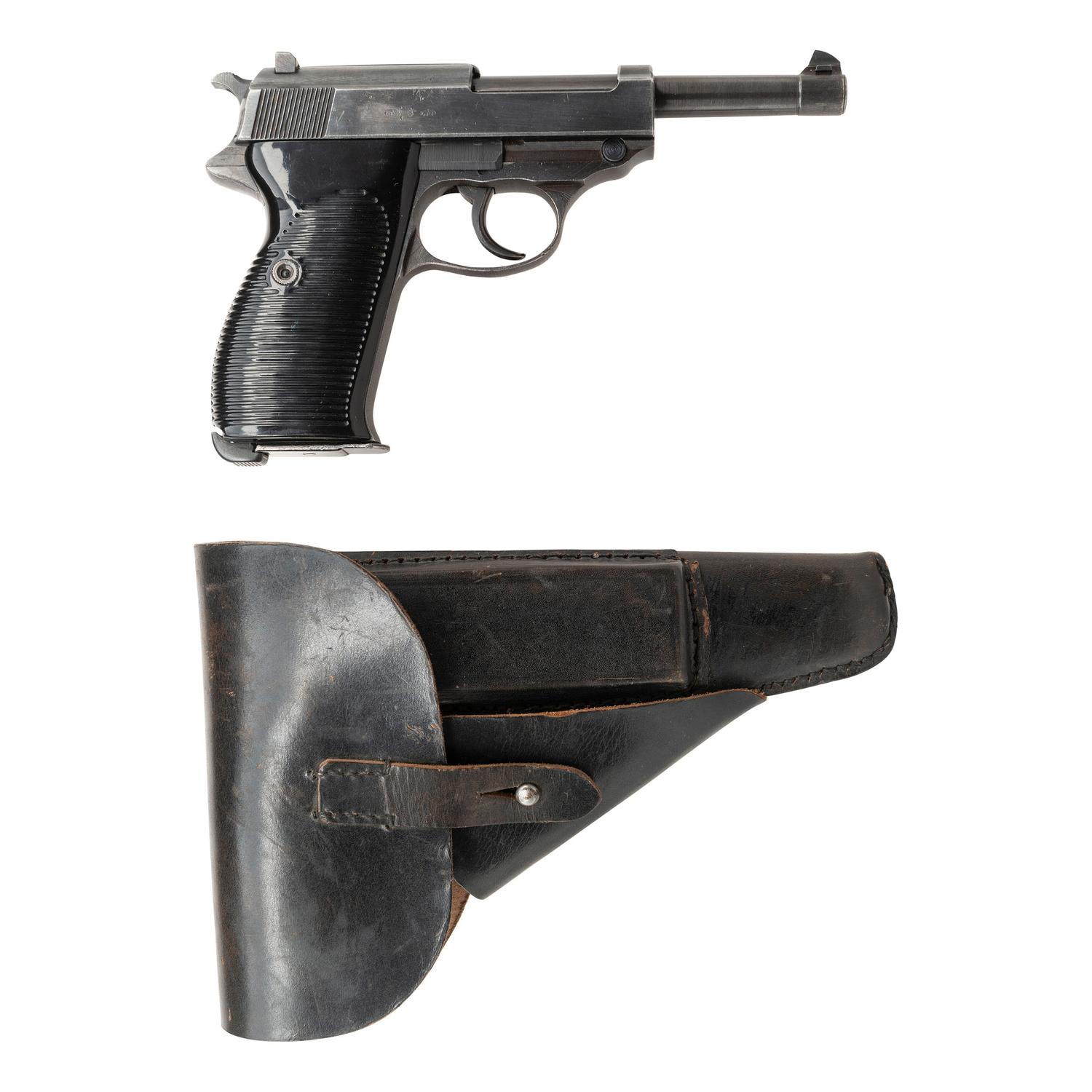 **Mauser byf/44-Code P.38 Pistol with Break Open Holster