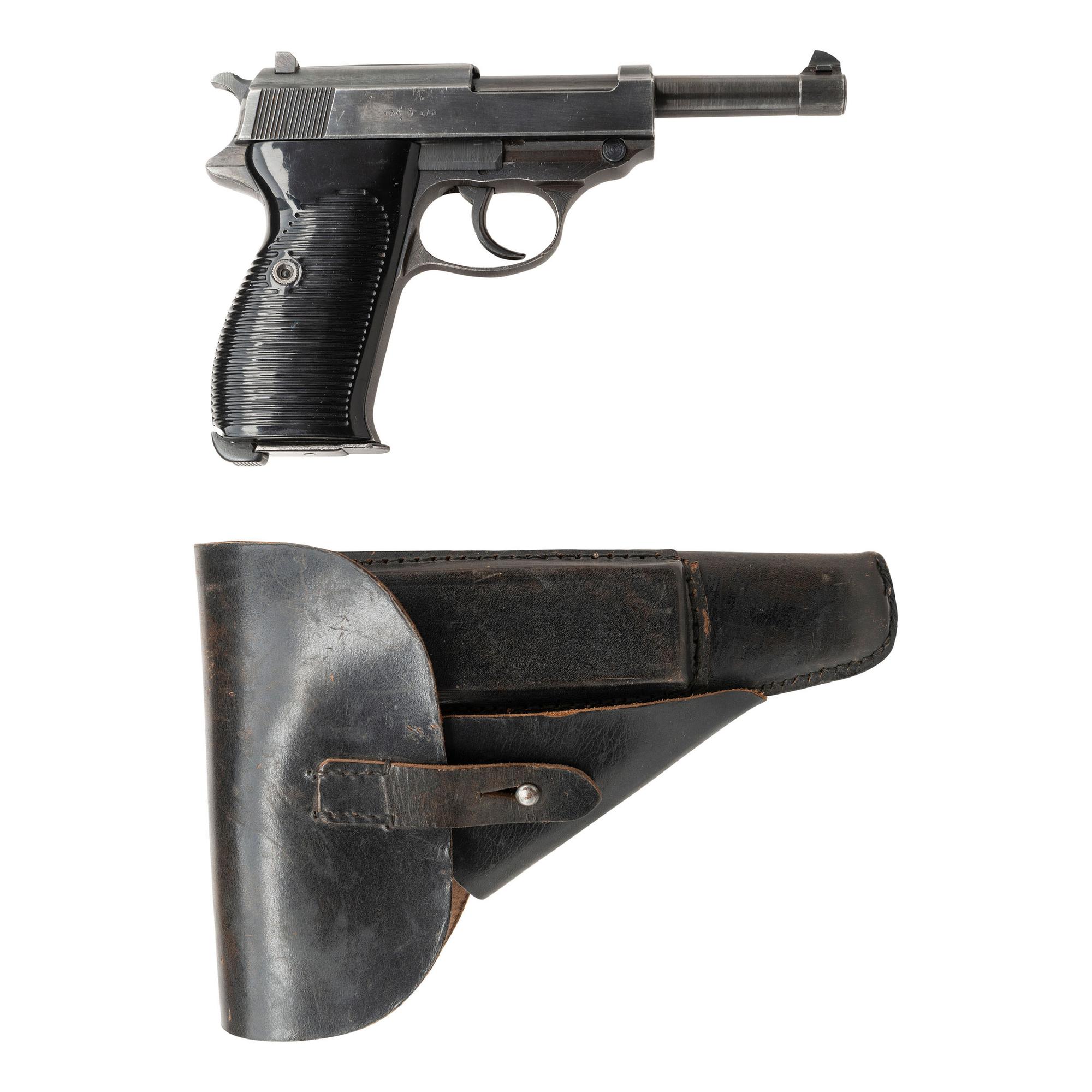 **Mauser byf/44-Code P.38 Pistol with Break Open Holster
