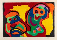 The Sunshine People (complete portfolio of ten lithographs with original cloth case)
