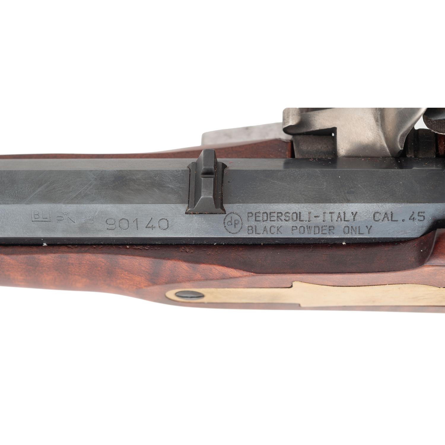 Cased Pair of Pedersoli Flintlock Kentucky Pistols with Accoutrements