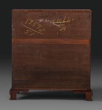 A Chippendale Style Mahogany Slant Front Desk