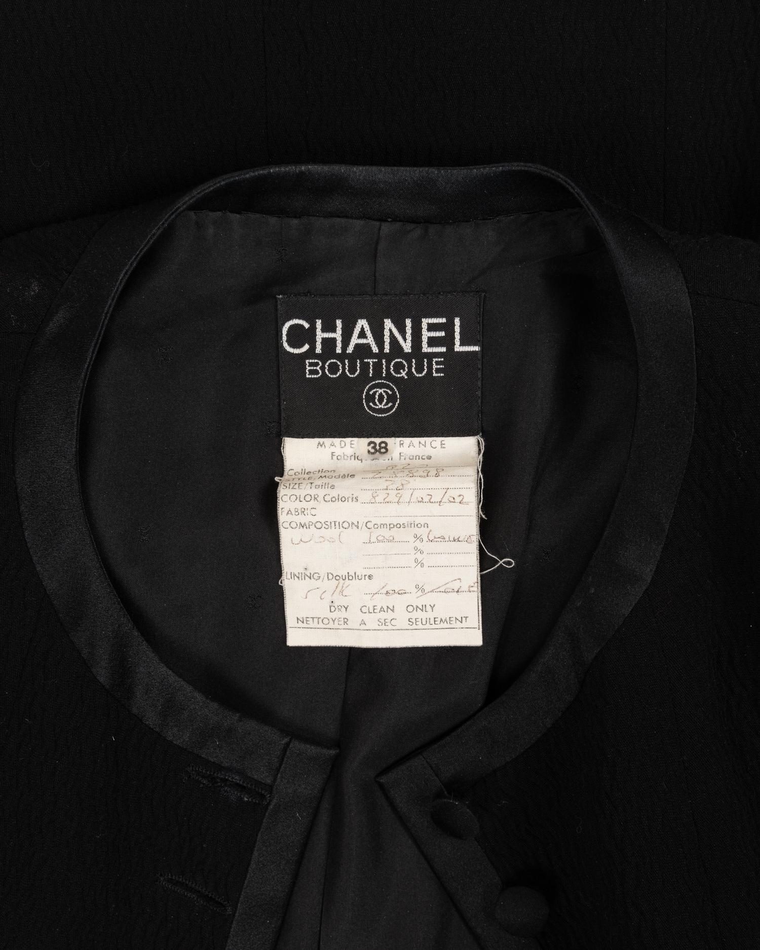 Chanel Satin Trimmed Jacket, 1980s
