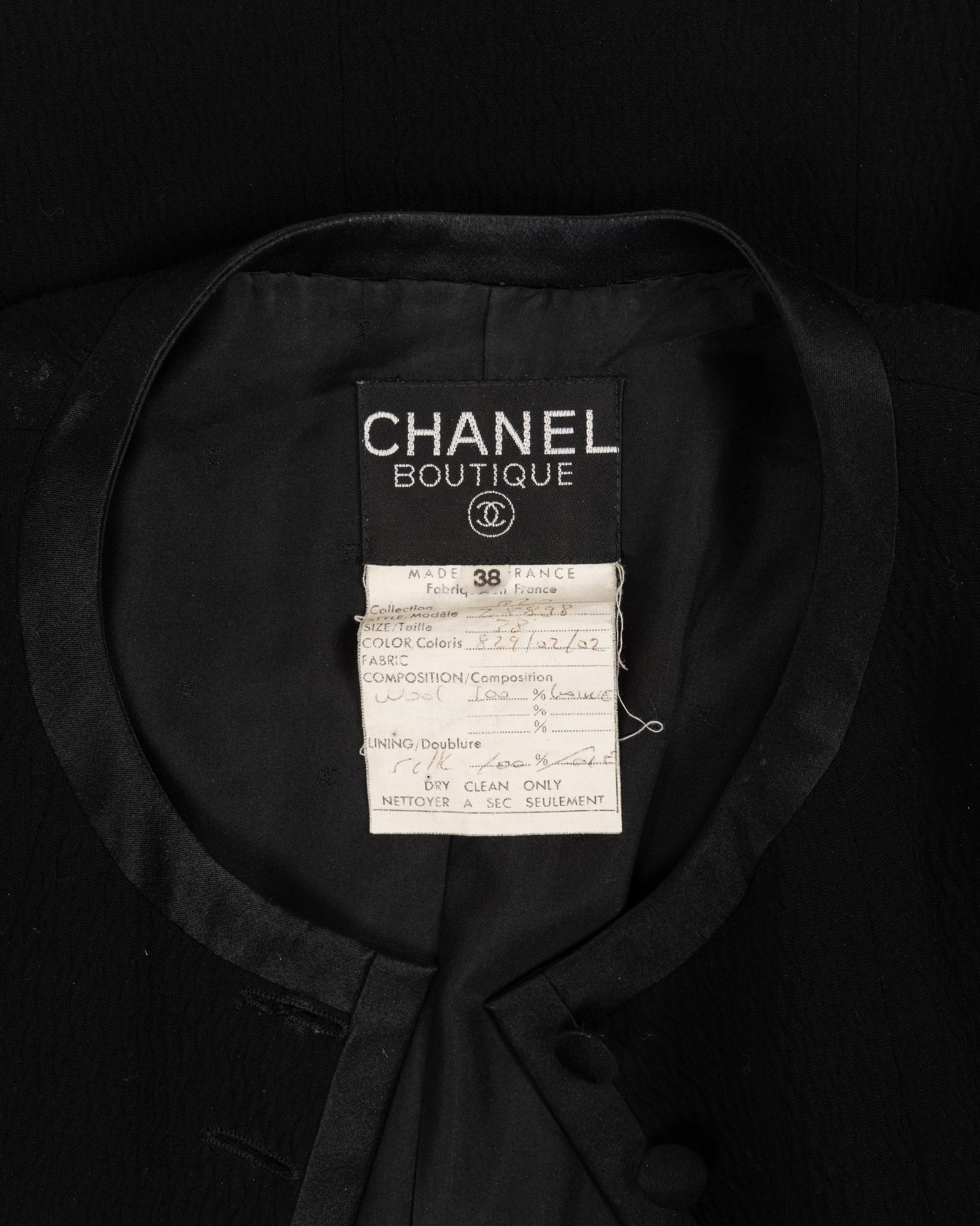 Chanel Satin Trimmed Jacket, 1980s