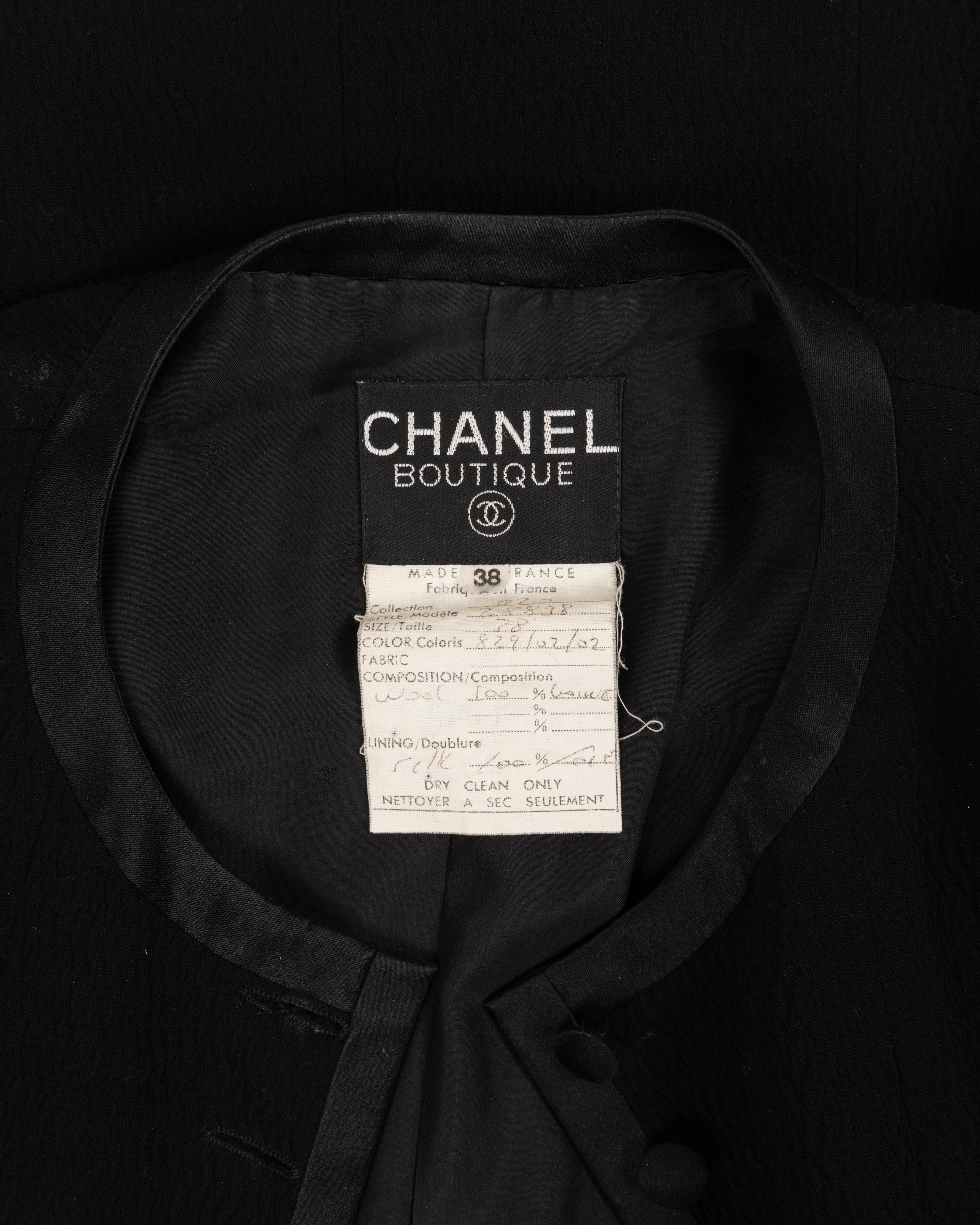 Chanel Satin Trimmed Jacket, 1980s