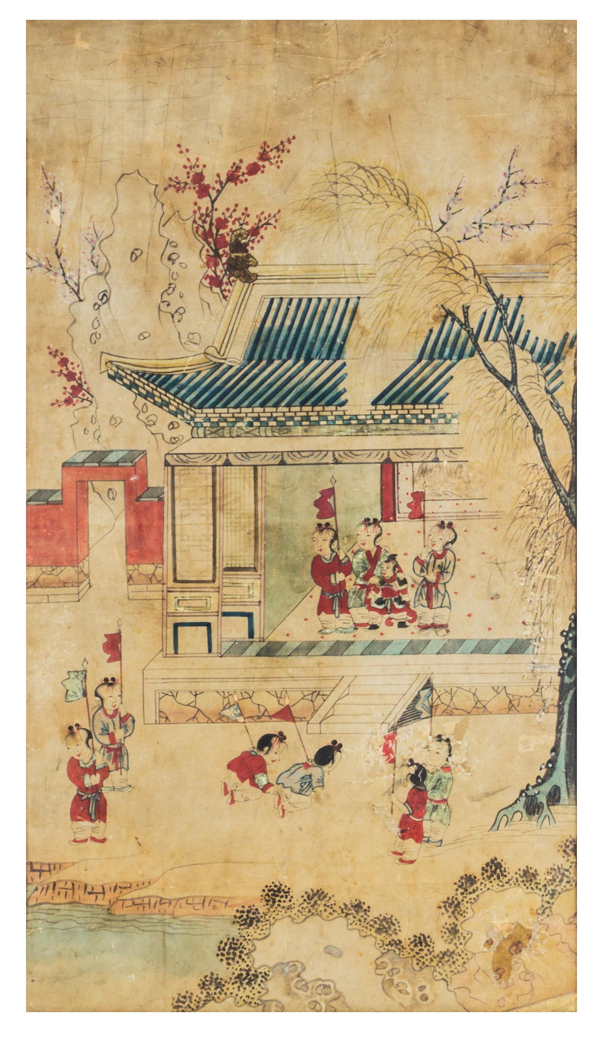 Anonymous, (Korean, second half of 19th Century), Baekjado (One Hundred Children)