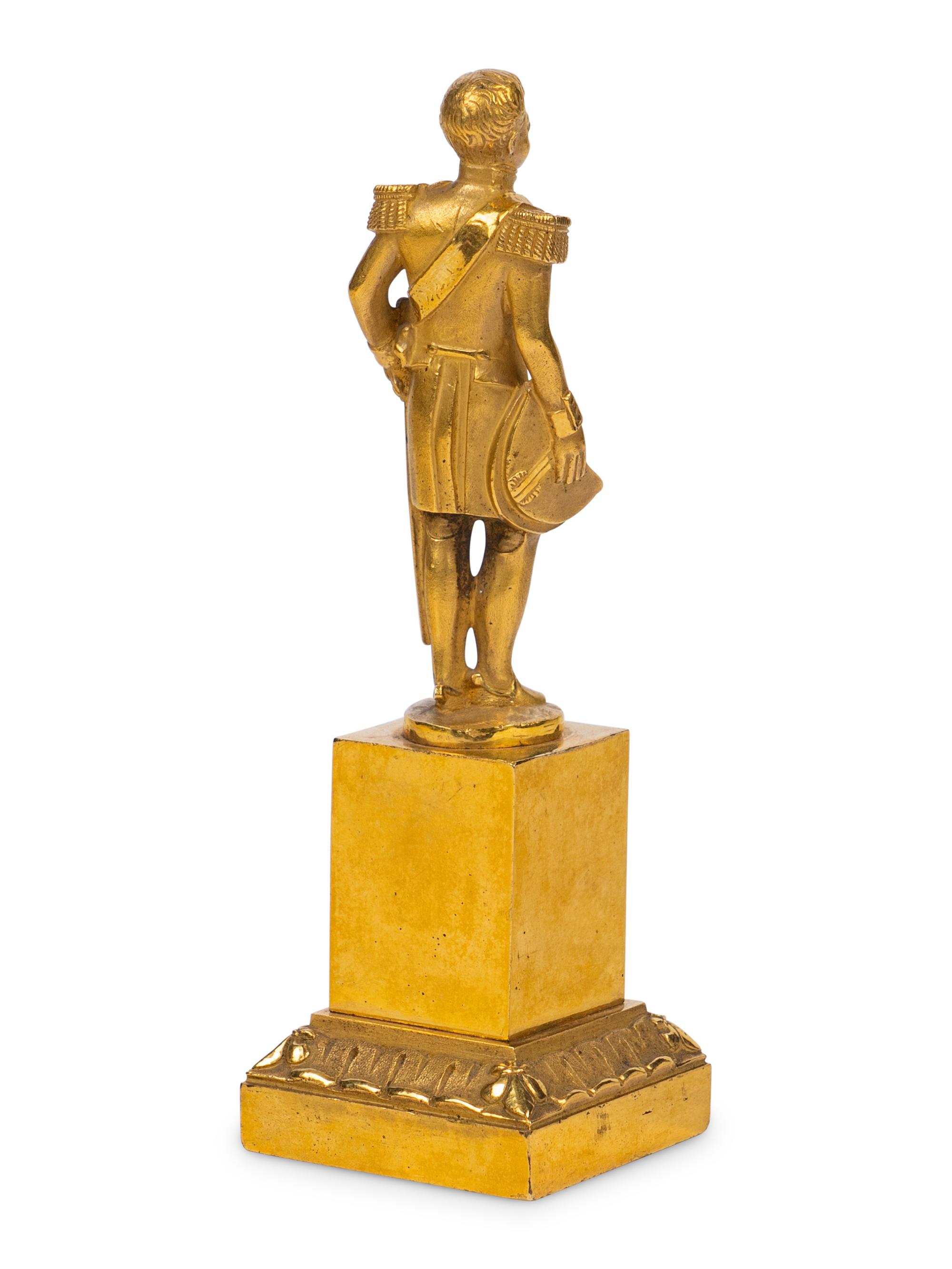 A Louis Philippe Gilt-Bronze Figure