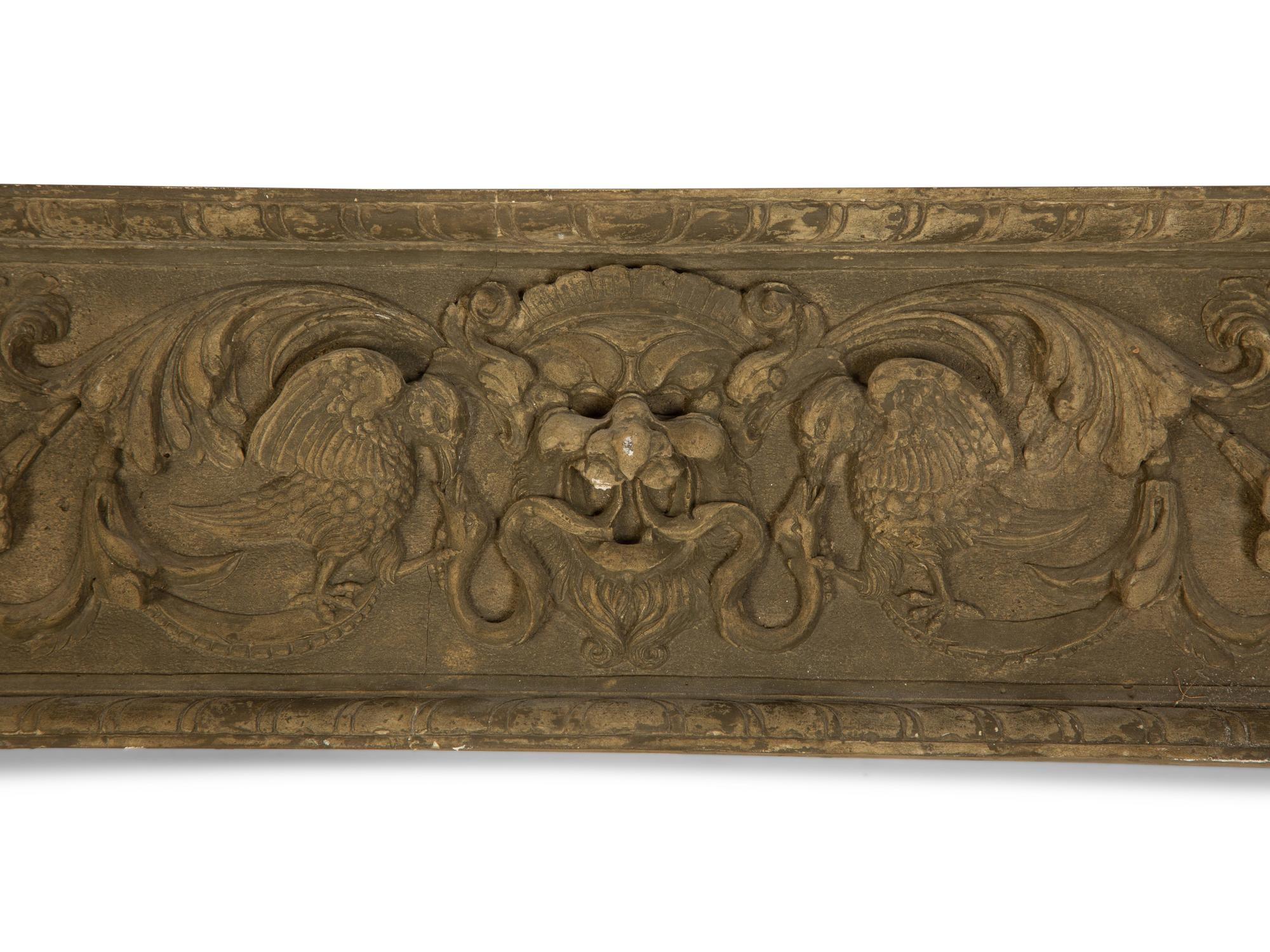 A Collection of Three Carved Wood Architectural Fragments