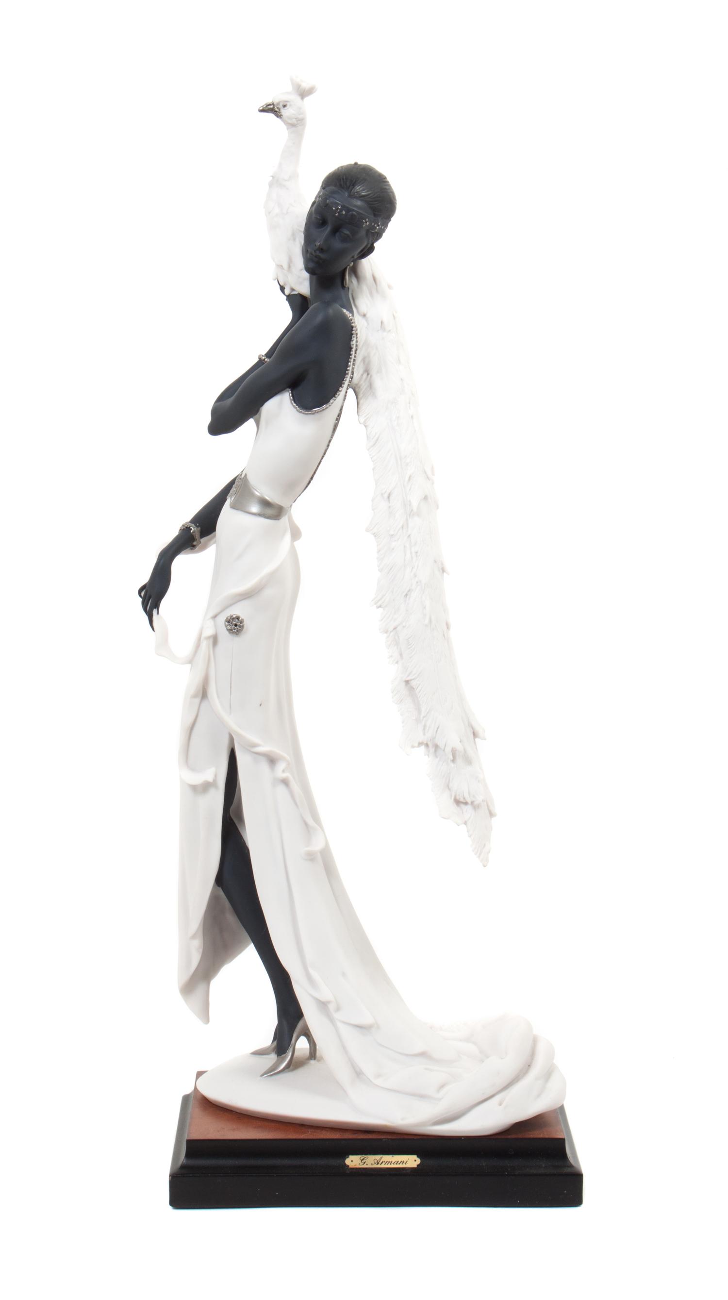 An Italian Ceramic Figure, Giuseppe Armani Height overall 19 3/4 inches. — SECOND HALF 20TH CENTURY
