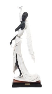 An Italian Ceramic Figure, Giuseppe Armani Height overall 19 3/4 inches. — SECOND HALF 20TH CENTURY