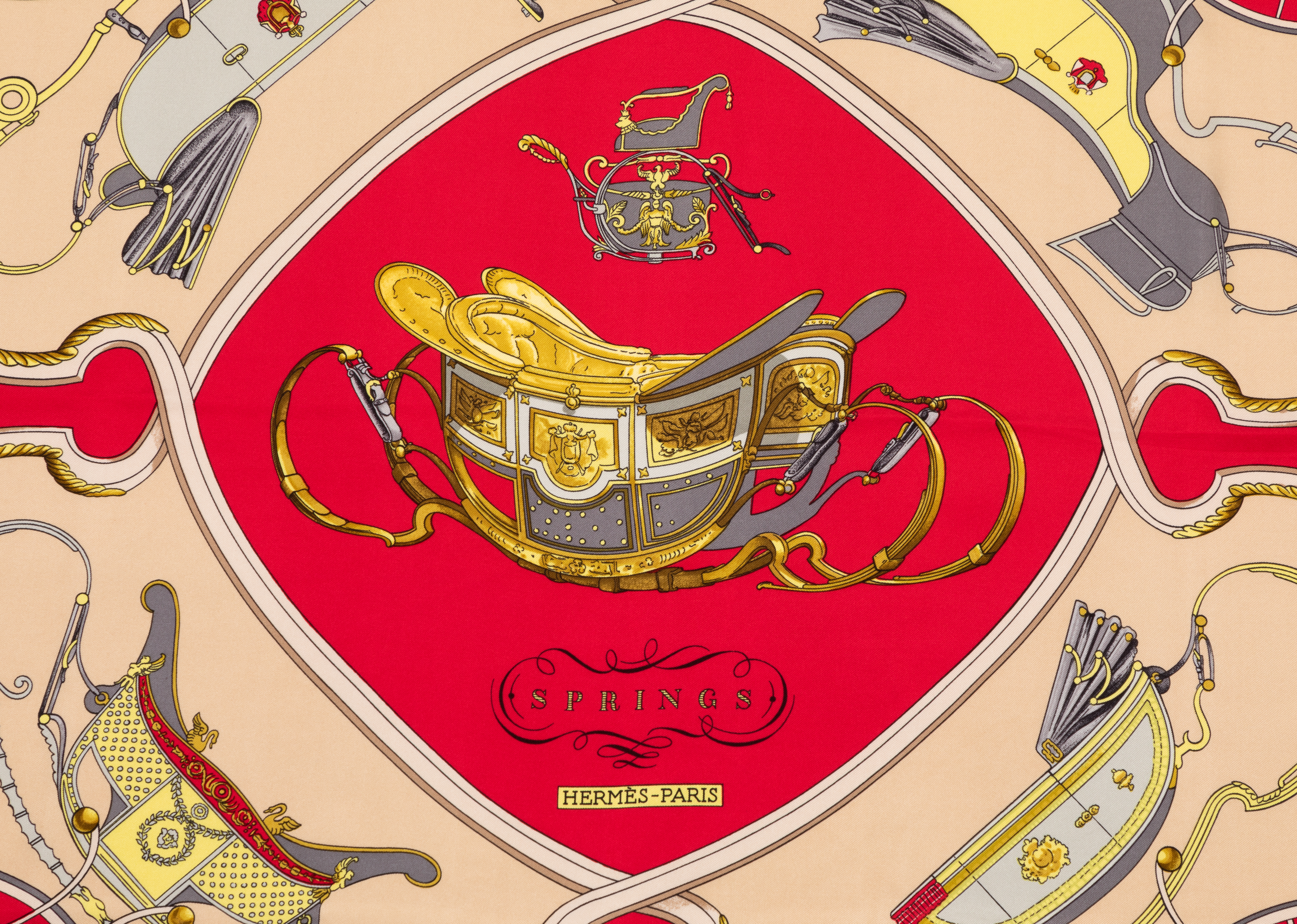 Hermès 90cm Silk Scarf