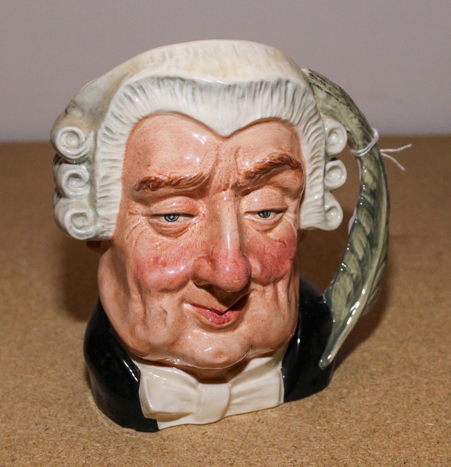 A Royal Doulton Toby Mug Height 6 1/2 inches. — SECOND HALF 20TH CENTURY