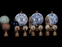 47 Chinese Lamp Finials