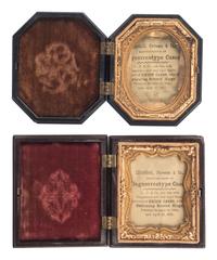 [EARLY PHOTOGRAPHY - PORTRAITURE]. A group of assorted tintypes ambrotypes, paper photographs, and union cases, including: