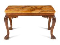 An English Mahogany Console Table