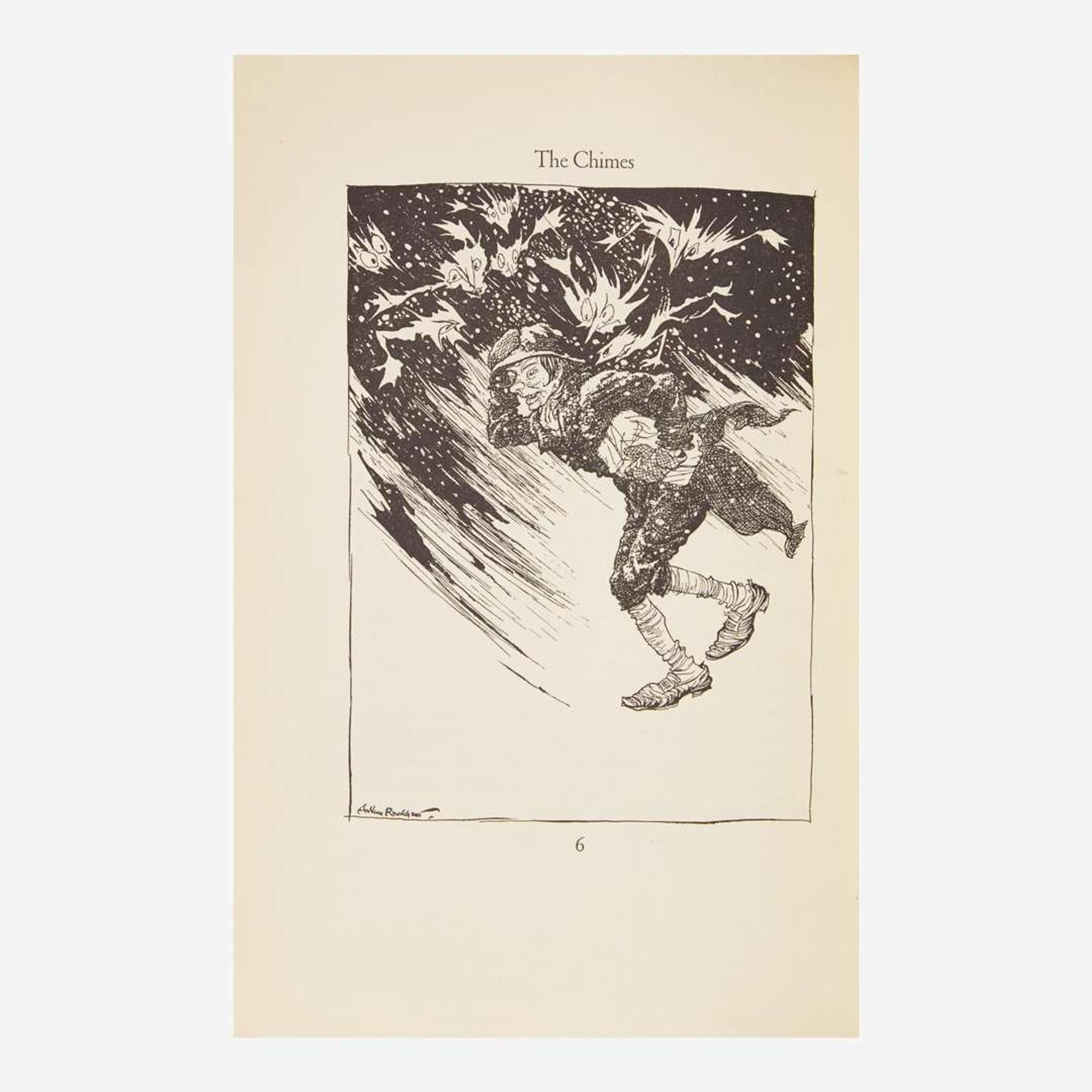 [Children's & Illustrated] [Rackham, Arthur] Dickens, Charles The Chimes