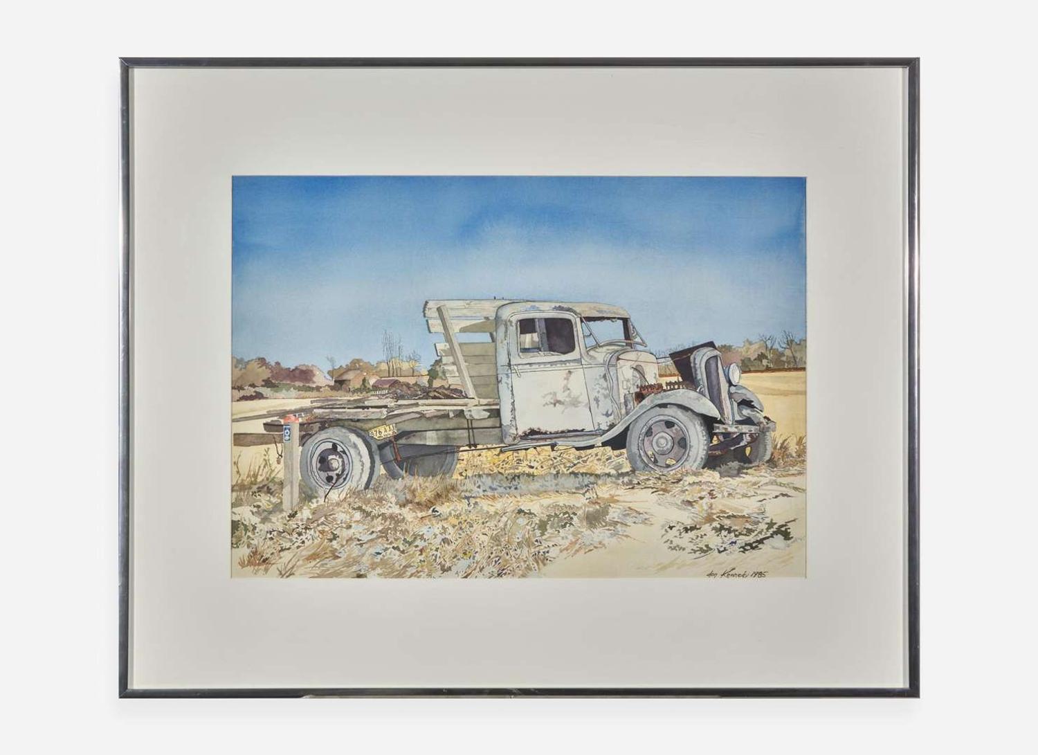 Donald Kennedy (American, 1937-2011) - A Former Love Discarded along the Road