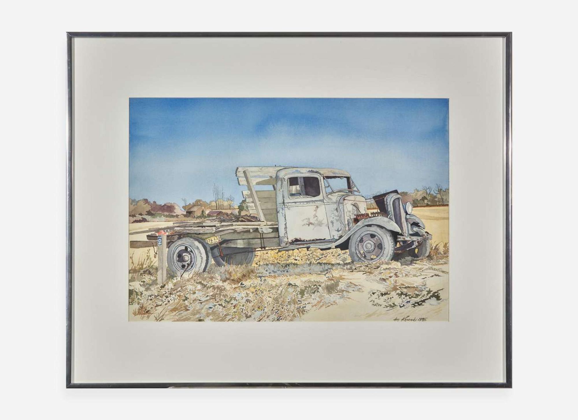 Donald Kennedy (American, 1937-2011) - A Former Love Discarded along the Road