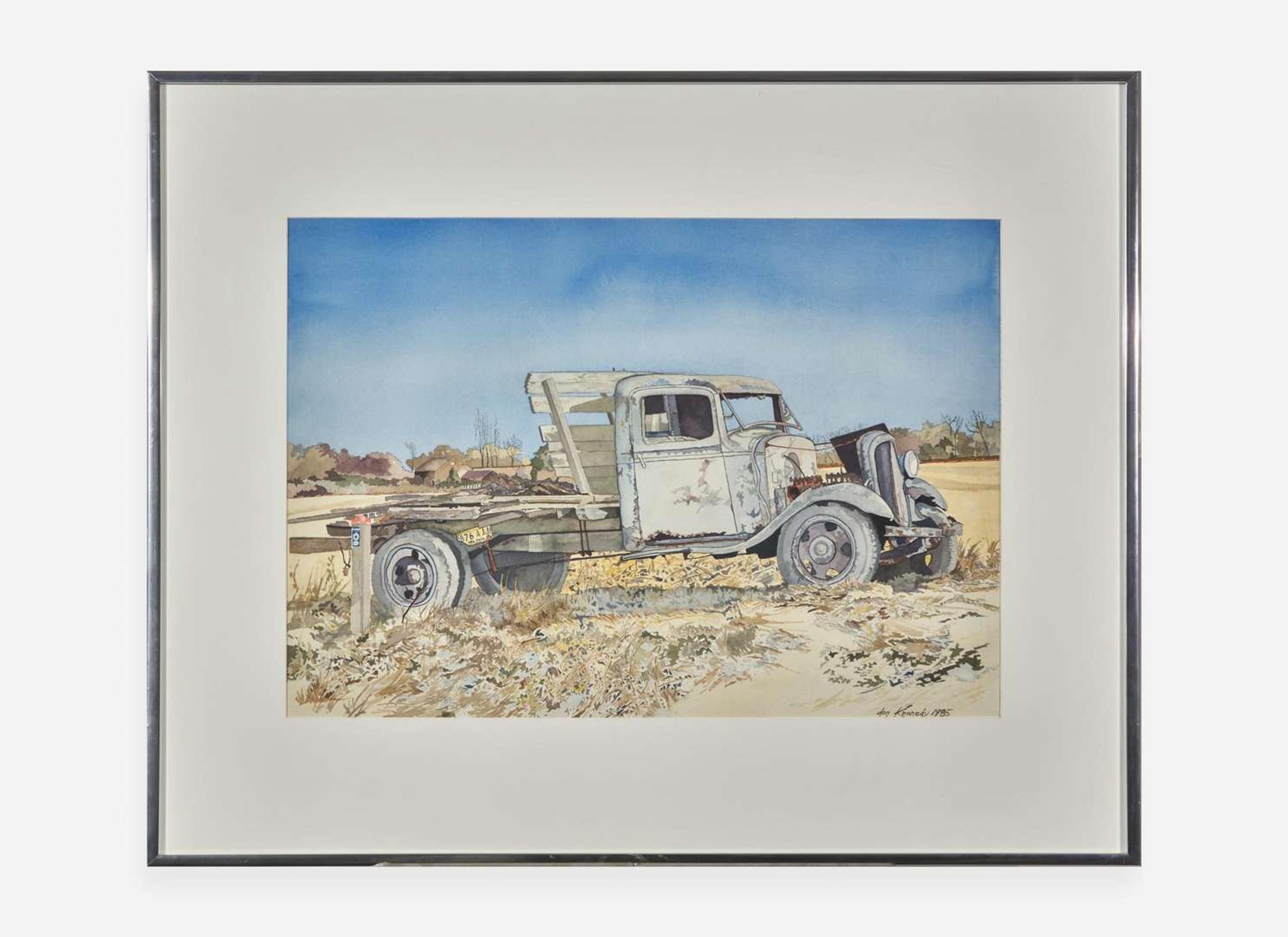 Donald Kennedy (American, 1937-2011) - A Former Love Discarded along the Road