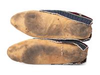 Prairie Beaded Hide Moccasins