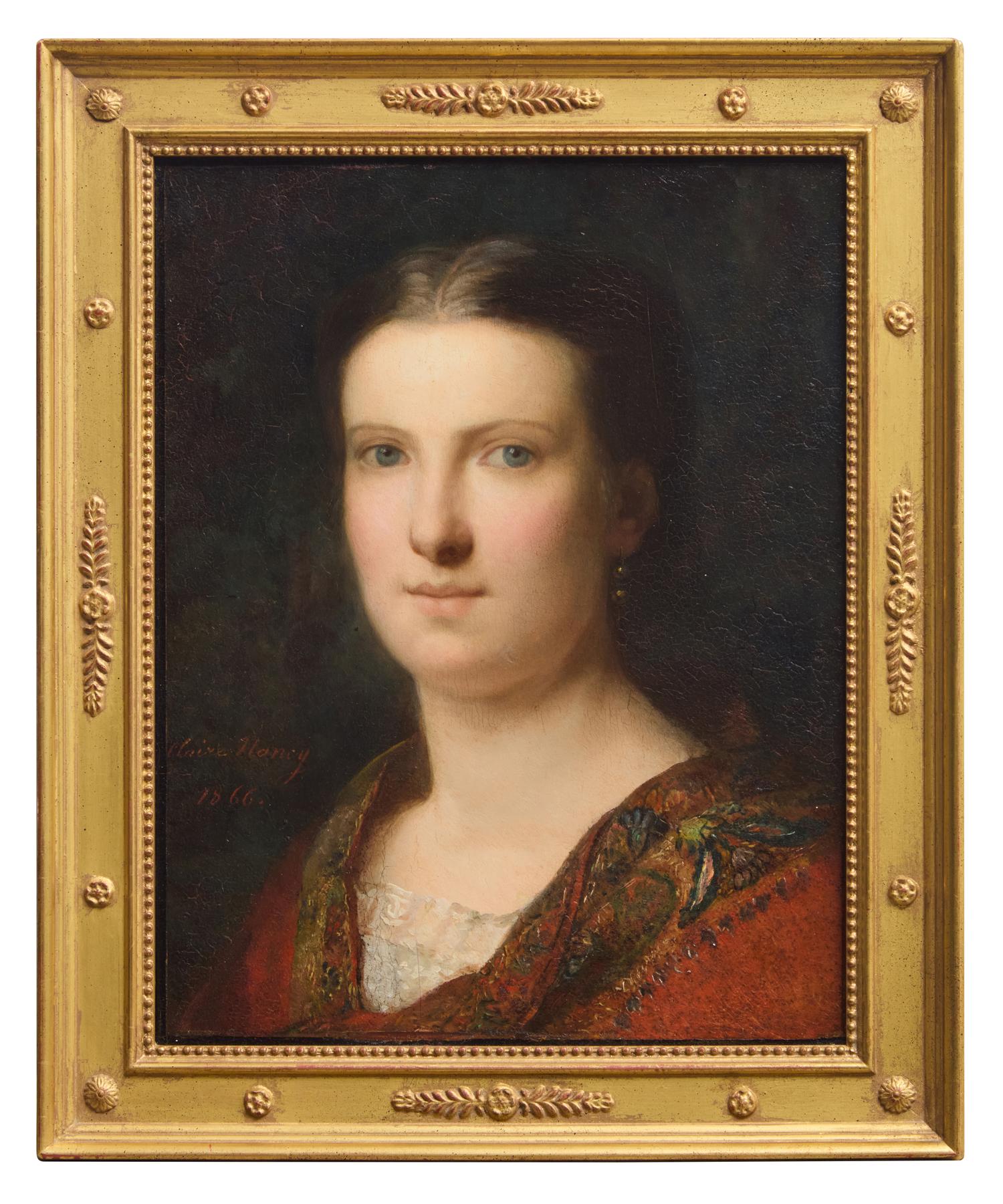 Portrait of a Woman in Red, 1866