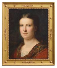 Portrait of a Woman in Red, 1866