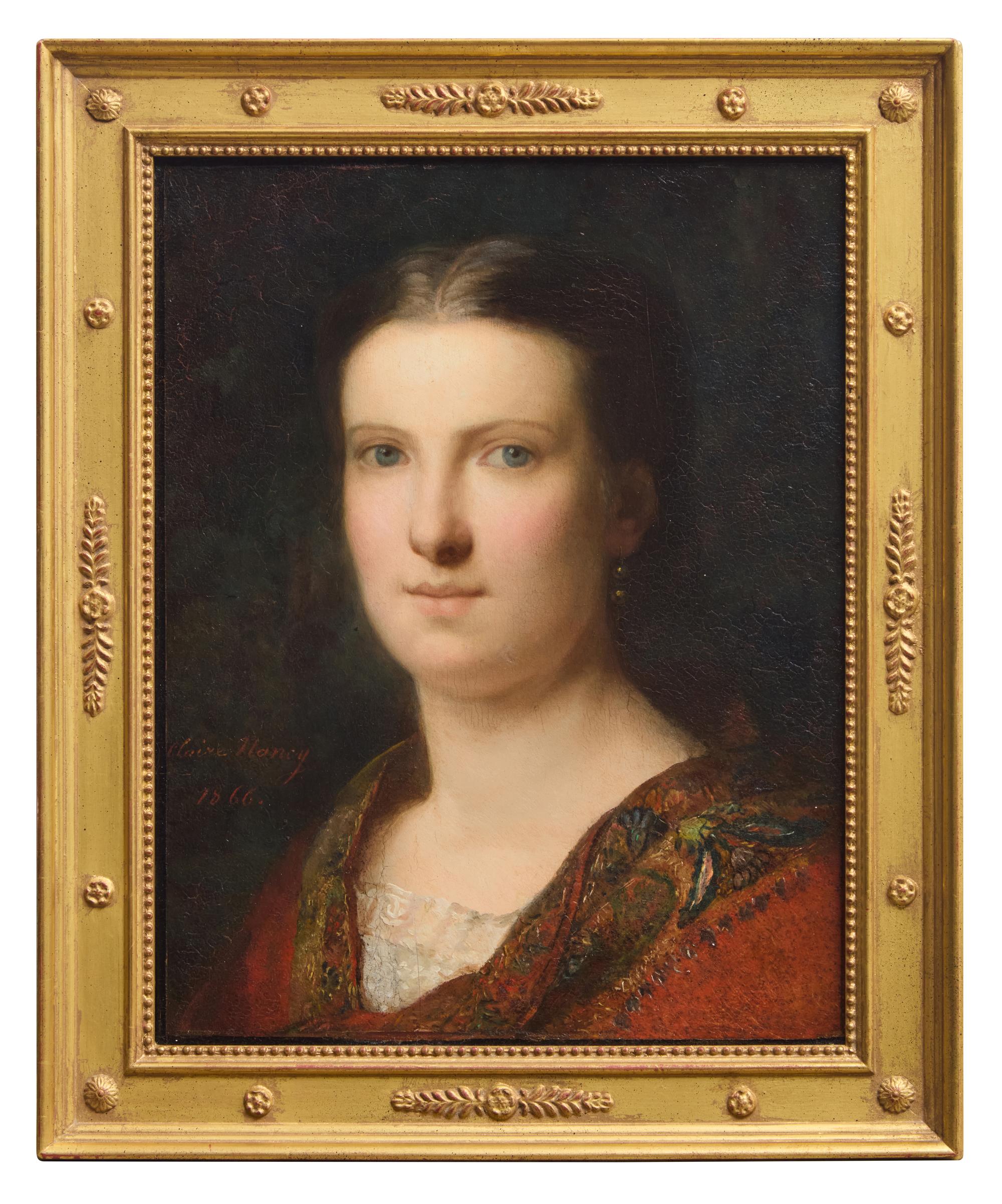 Portrait of a Woman in Red, 1866