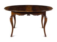 A French Provincial Fruitwood Dining Table