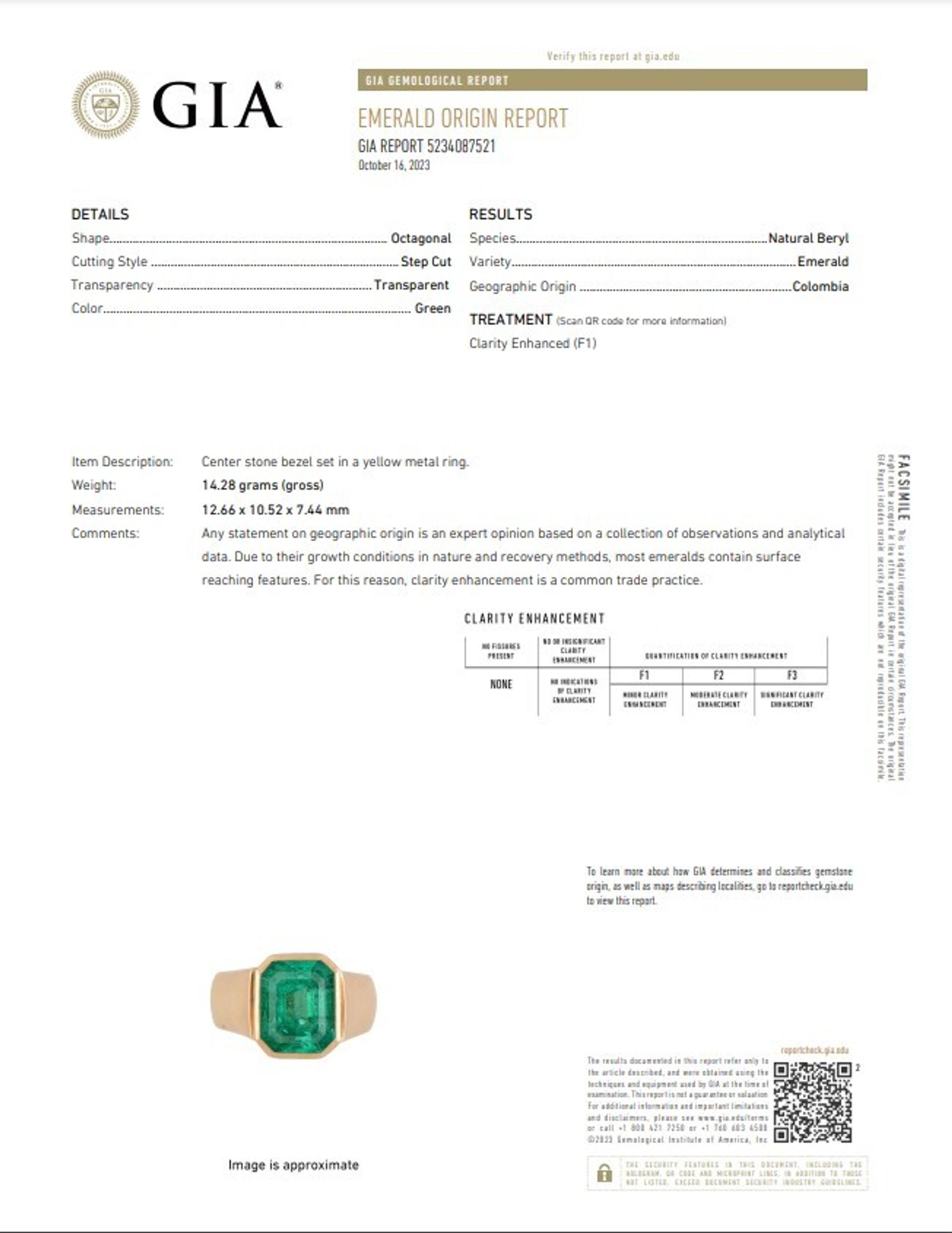 EMERALD RING