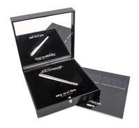 An S.T. Dupont Sky and Fire: Fire Limited Edition Ruby-Inset Fountain Pen