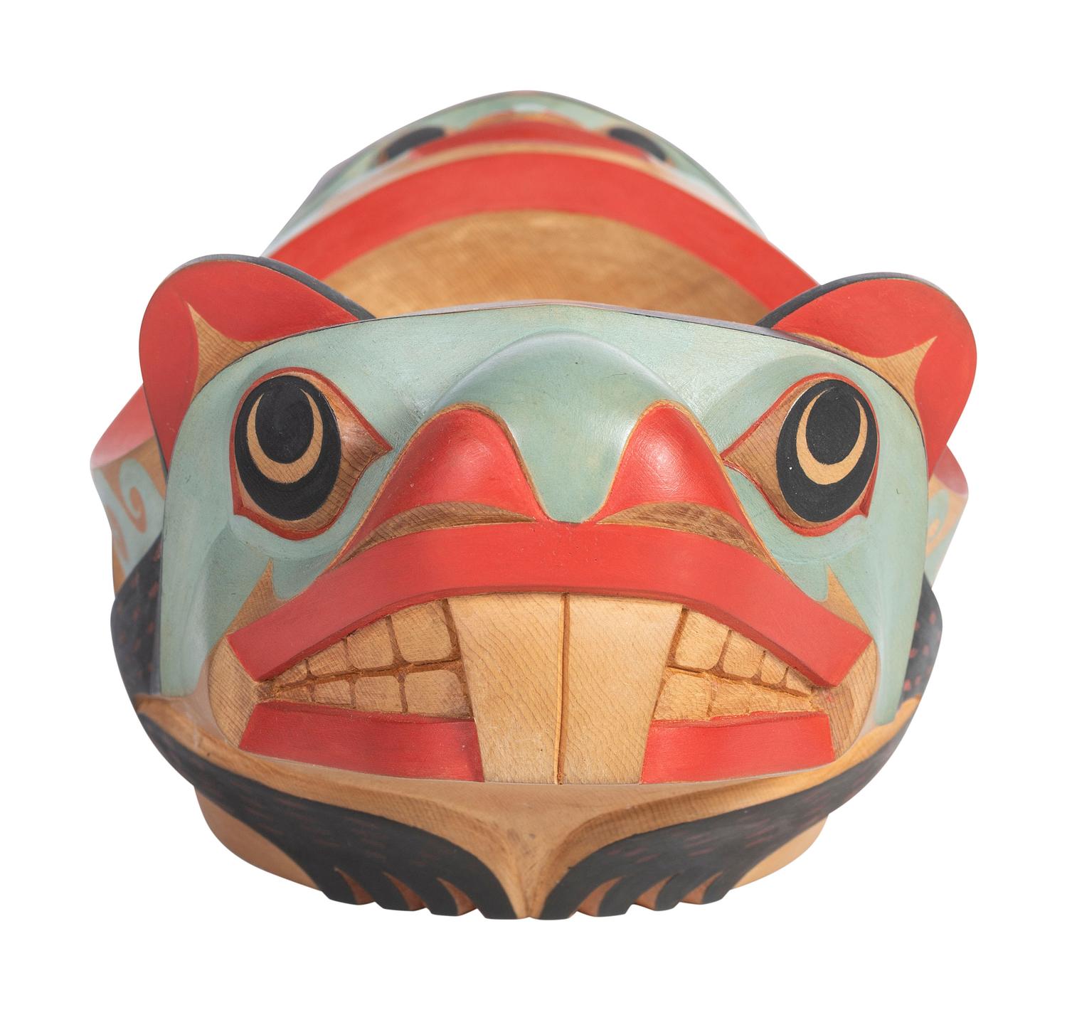 Northwest Coast-Style Beaver Feast Bowl