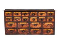 An English Pine Apothecary Chest