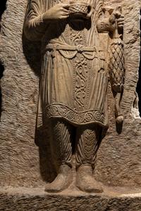 A Palmyrene Limestone Relief Fragment of a Youth