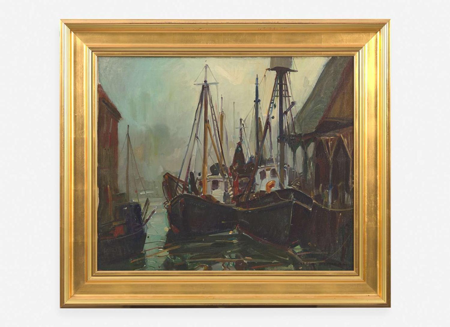 William Lester Stevens (American, 1888-1969) - Gloucester Docks