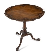 A George III Mahogany Tea Table
