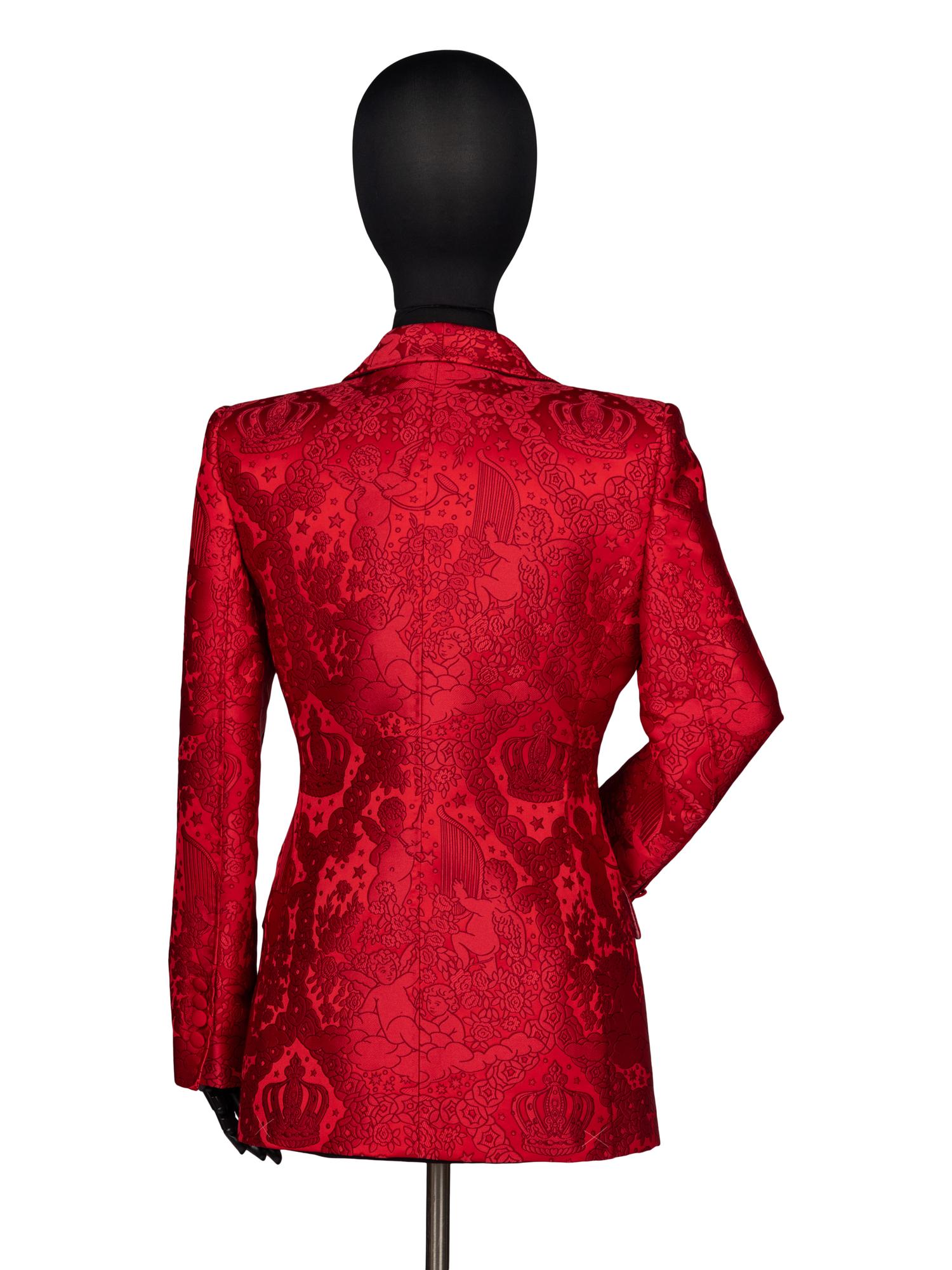 Dolce & Gabbana Jacquard Tuxedo Jacket