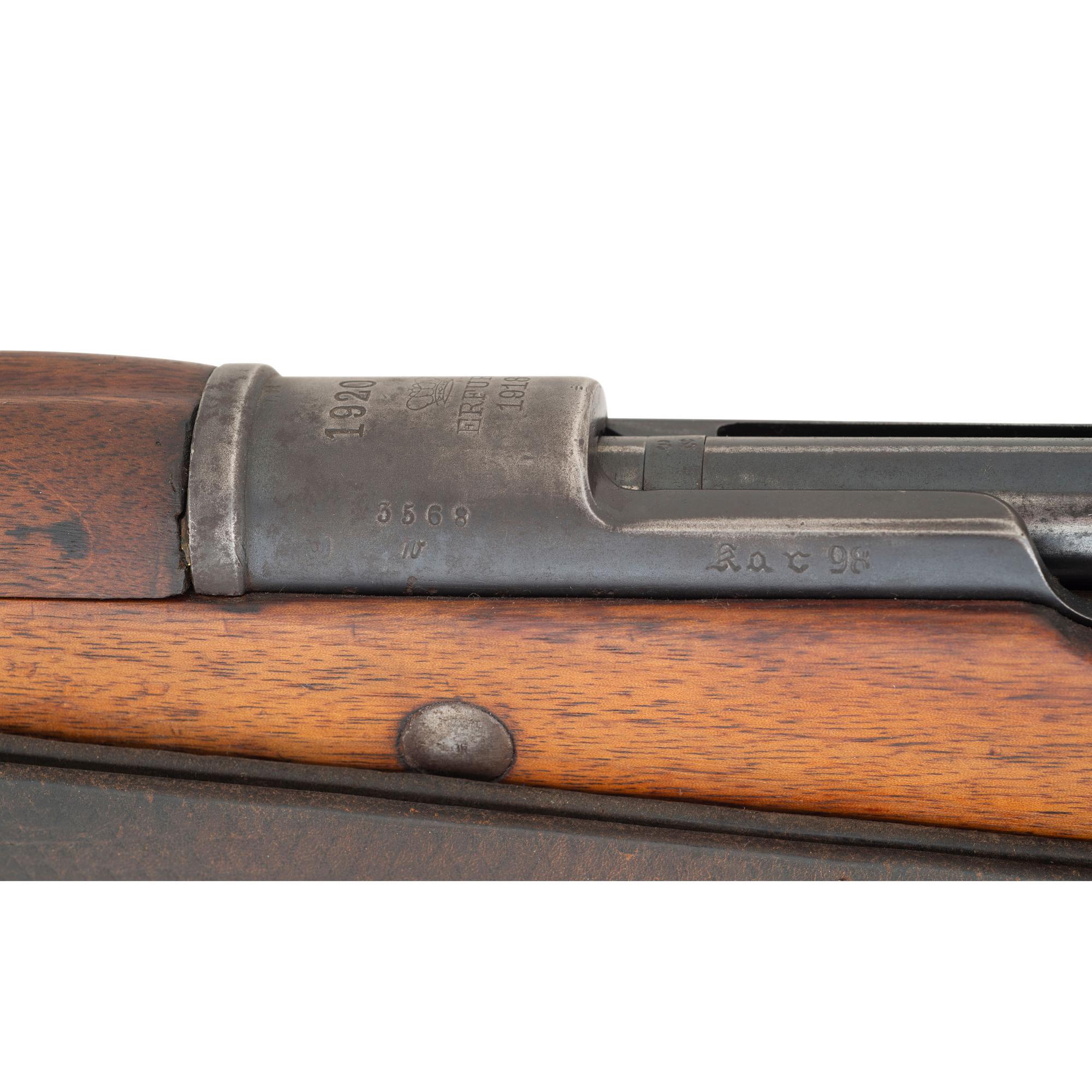 **Scarce Double Date Erfurt 1918 Kar 98a