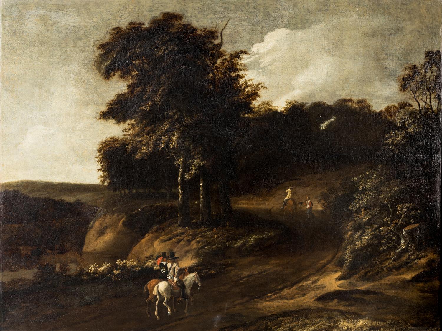 Landscape with Travelers