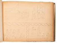 "Drawings Presented to Rev. Pius Boehm by His Little Indian Children." [Crow Creek Reservation, South Dakota.] 4 May 1899.