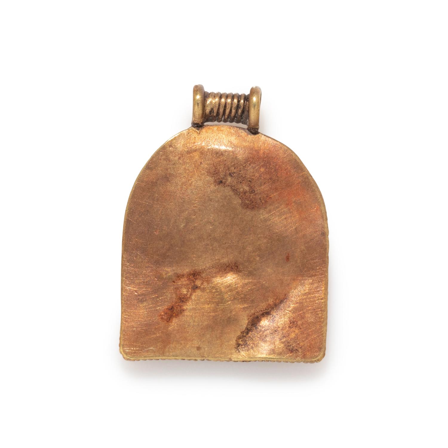 A Phoenician Gold Pendant with Two Uraei