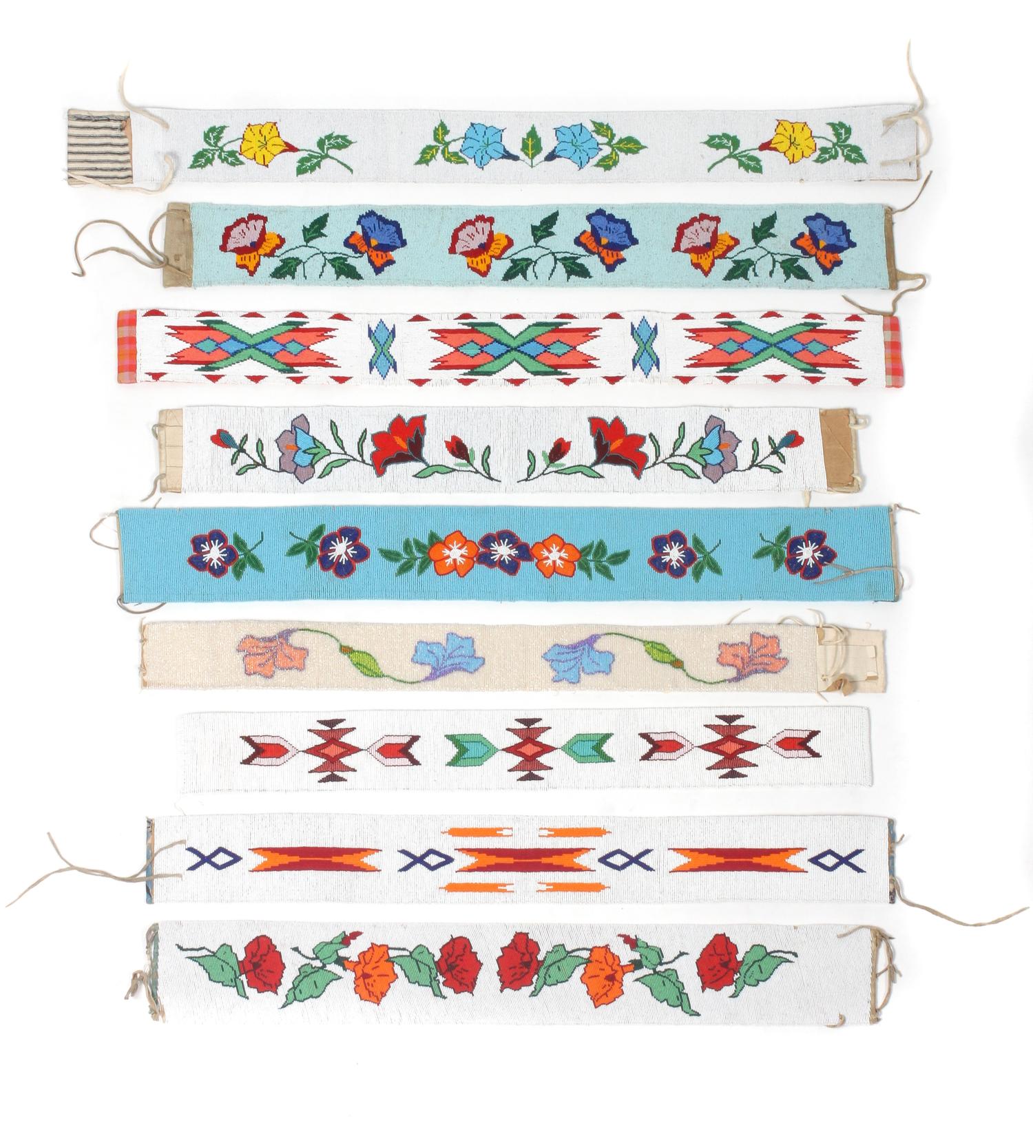 A Group of Plateau Area Beaded Articles — 20TH CENTURY