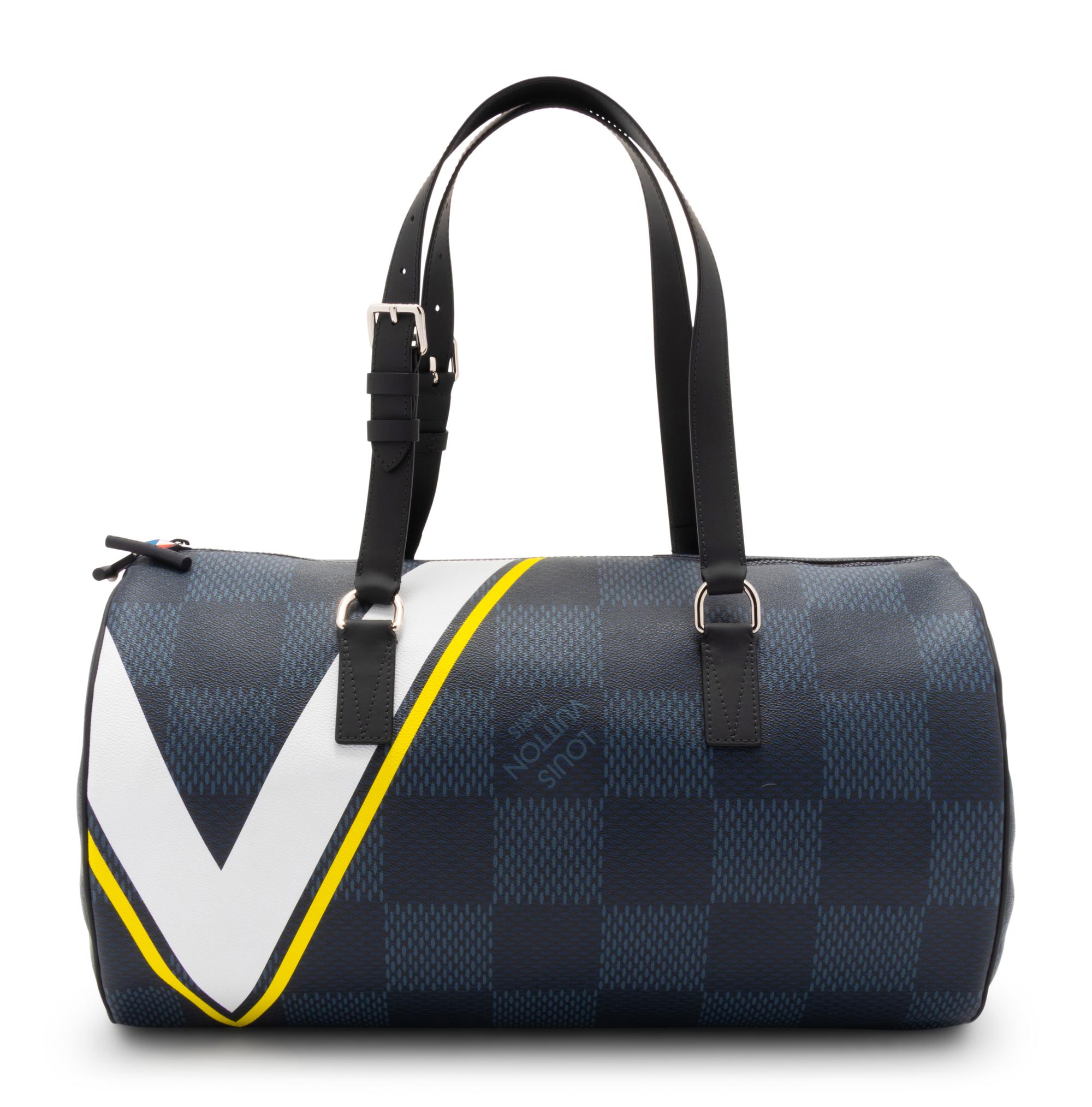 Louis Vuitton Sac Polochon 50 in Latitude Damier Cobalt, America's Cup, 2017