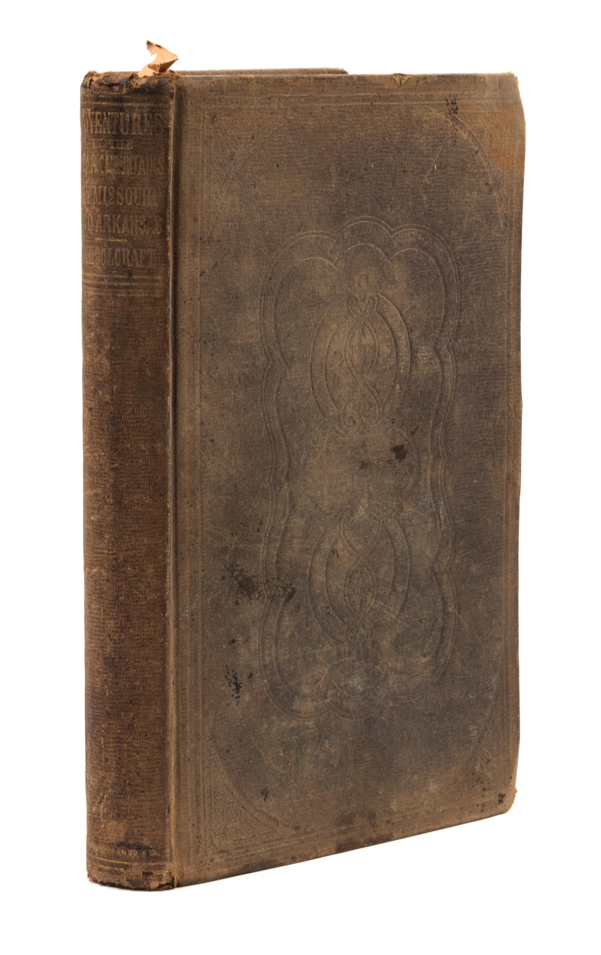 SCHOOLCRAFT, Henry Rowe (1793-1864). A View of the Lead Mines of Missouri. New York: Charles Wiley & Co., 1819.