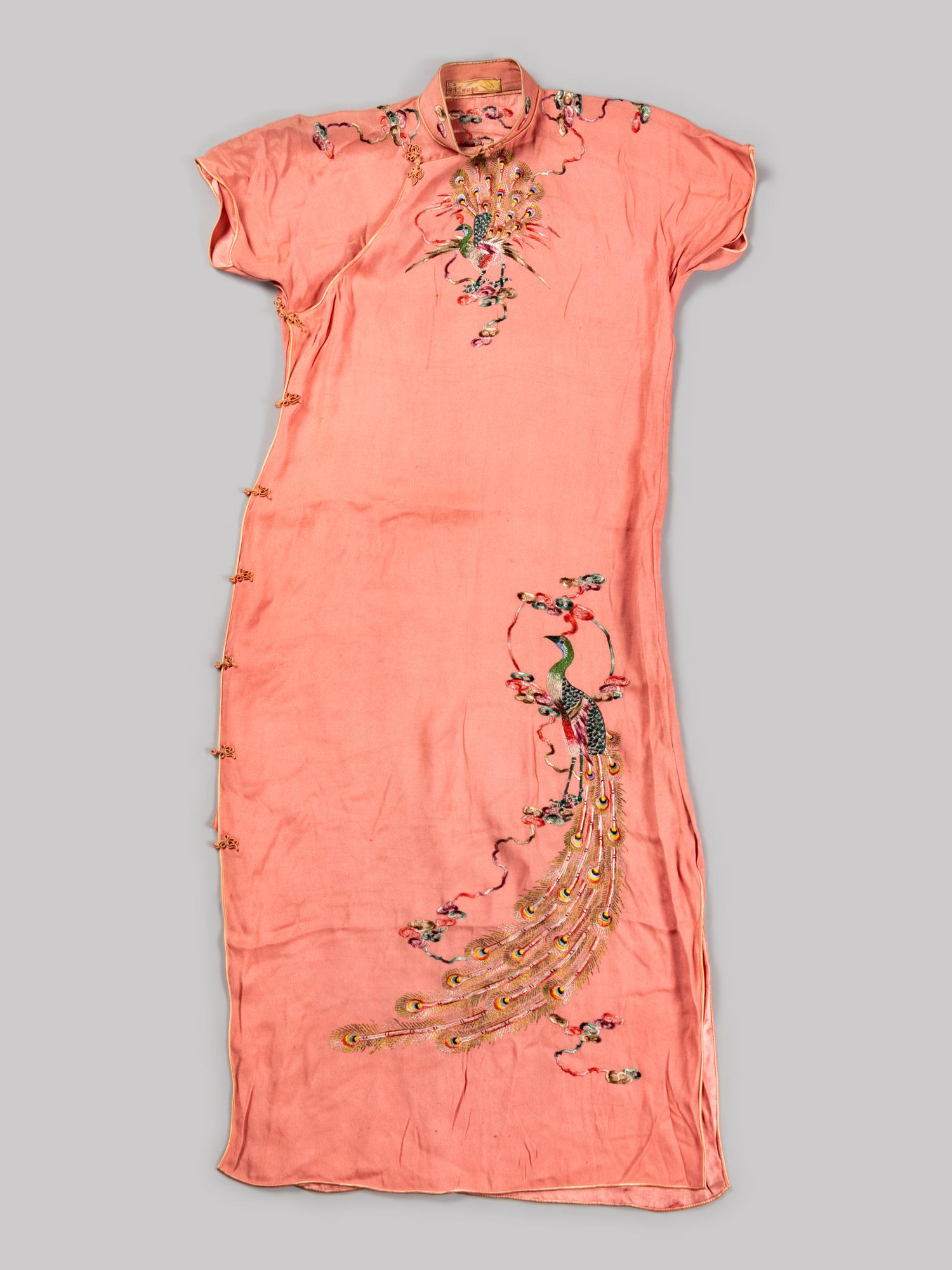 Three Chinese Silk Ladies' Cheongsam, Qipao